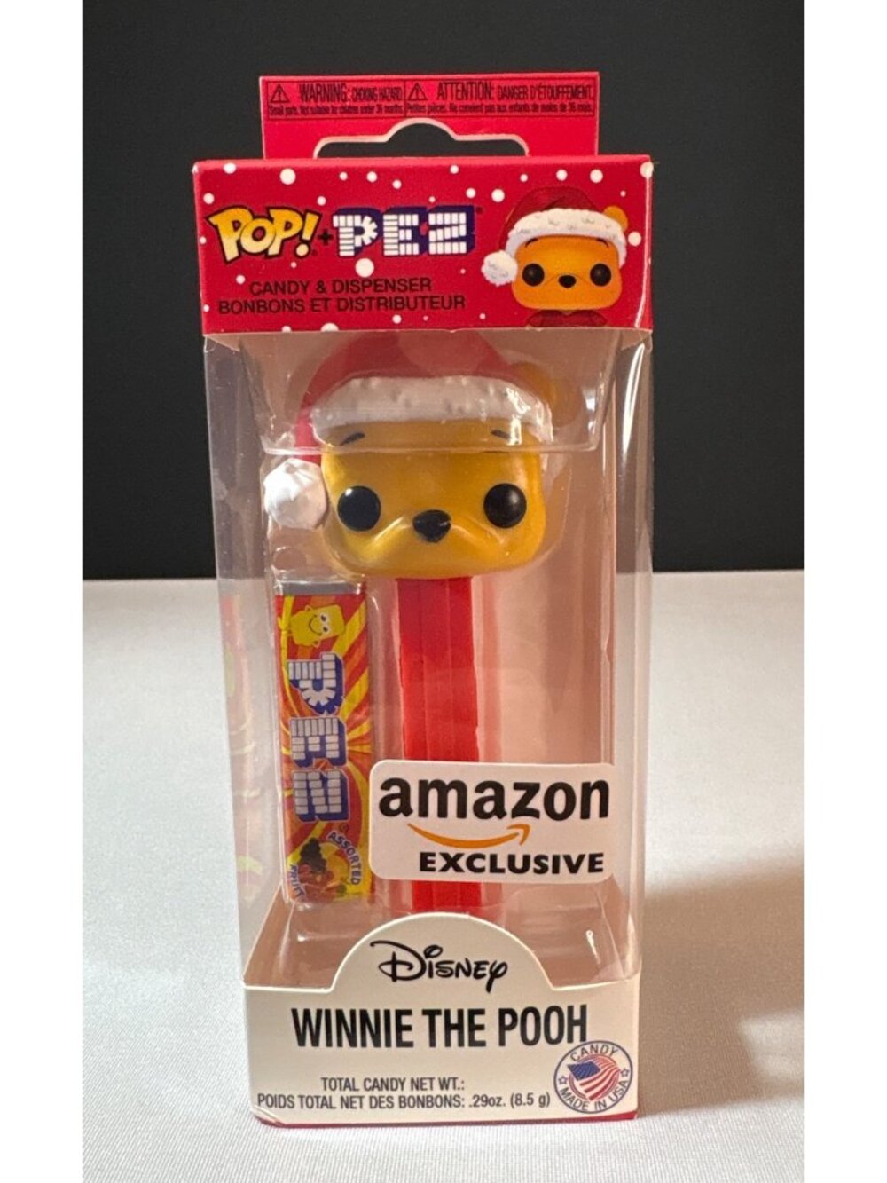 Funko Pop! PEZ Disney Winnie The Pooh Candy Dispenser Amazon Exclusive New - Picture 2 of 8